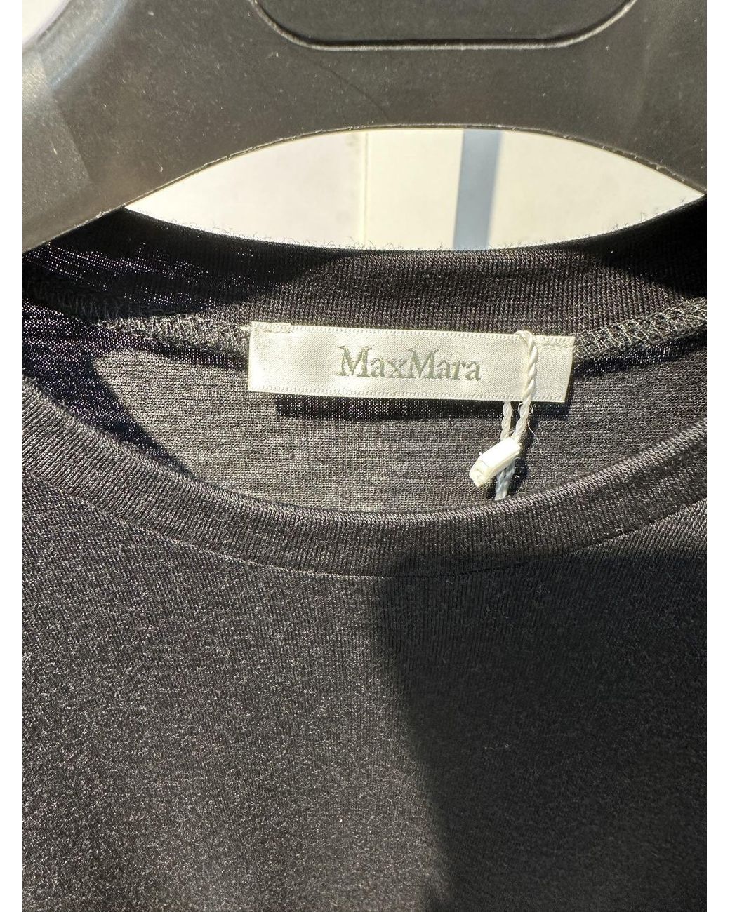 Max Mara Gray Long-Sleeve T-Shirt