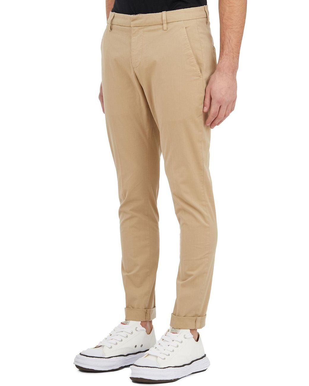 Dondup Natural Cuffed-Hem Casual Trousers for men