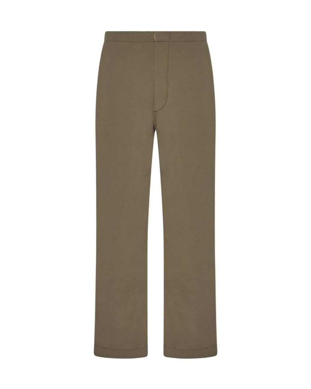 The Row Gray Time Cotton Trousers for men