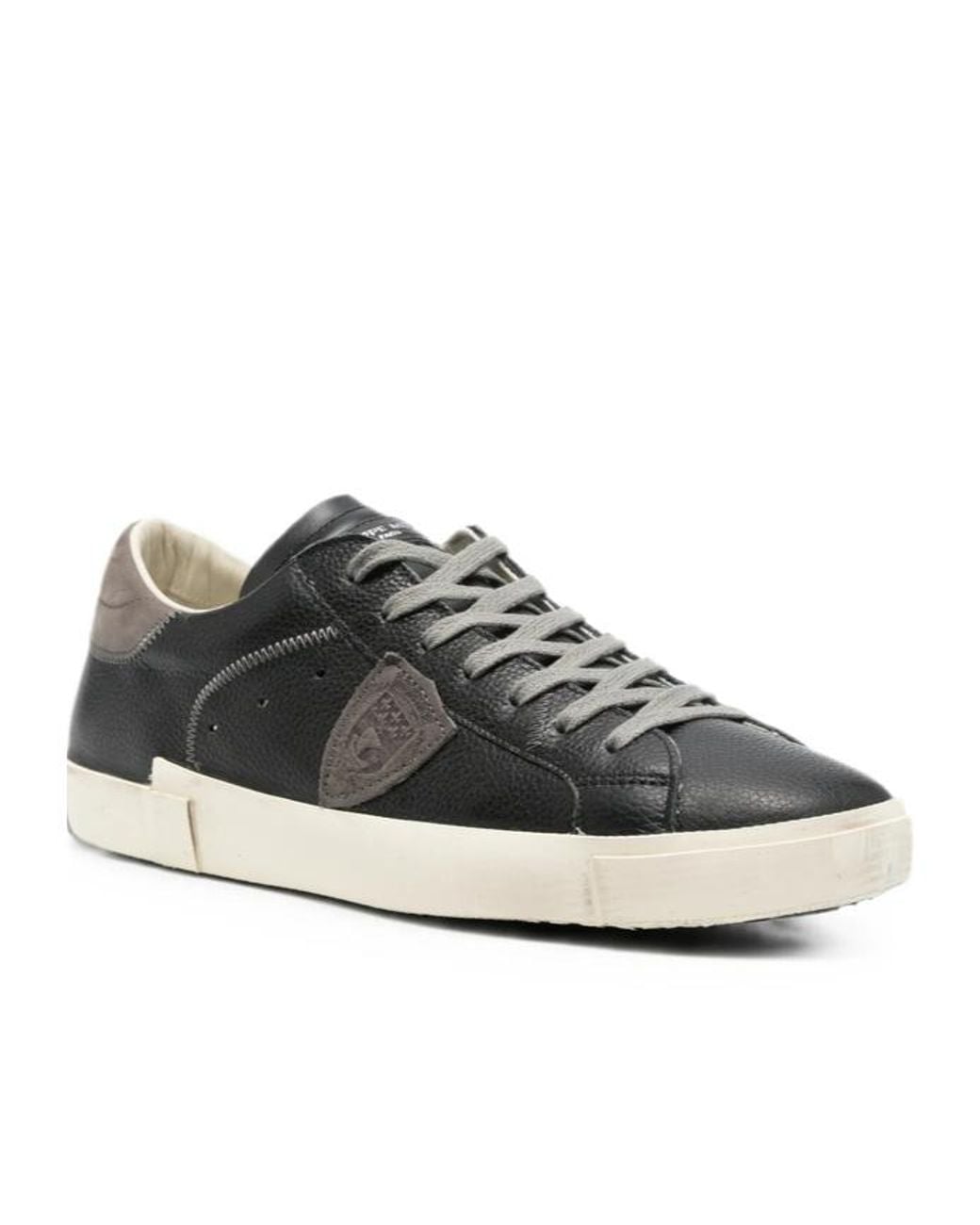 Philippe Model Black Prsx Low Sneakers for men