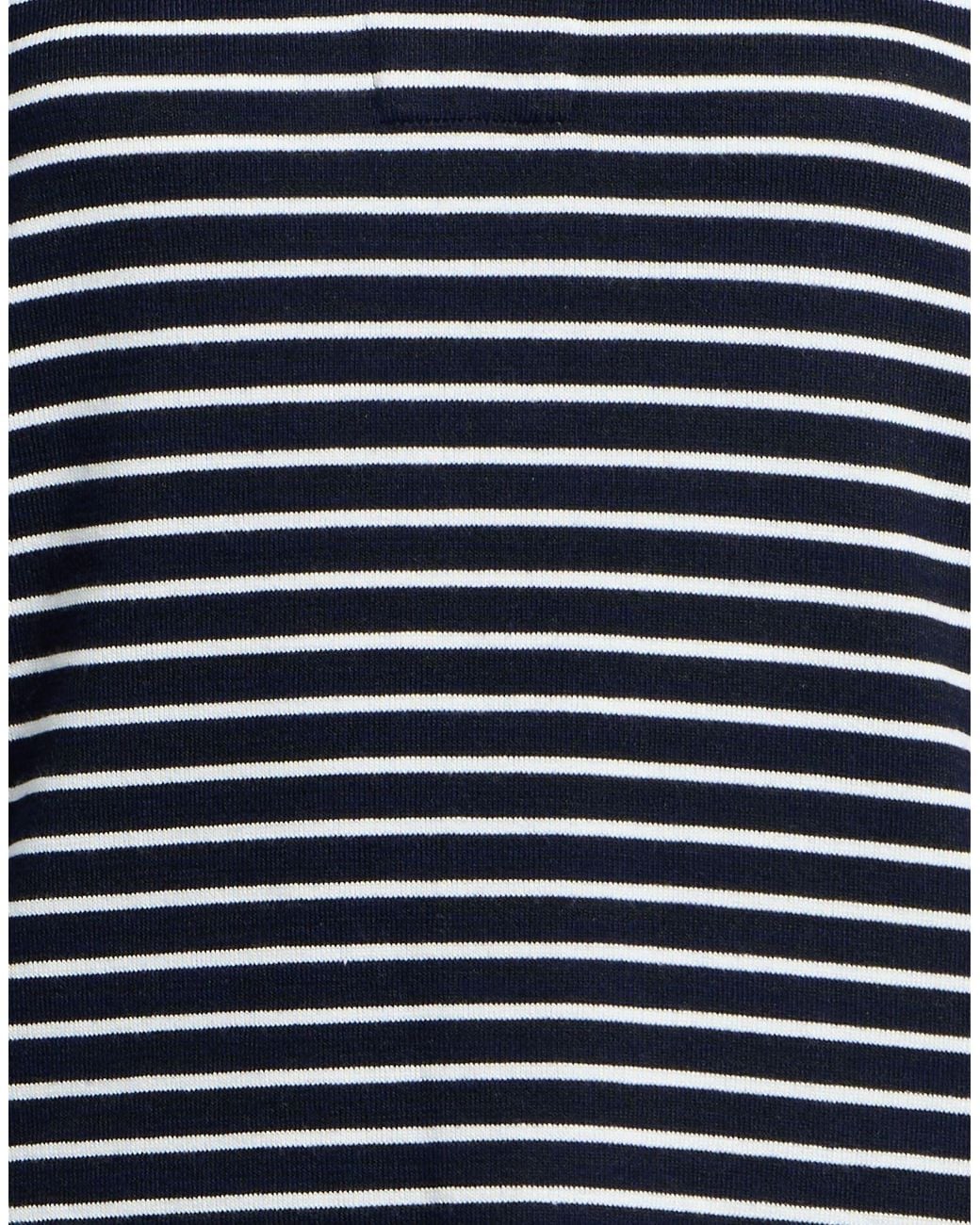 Rag & Bone Blue Striped Knit Shortsleeve Top