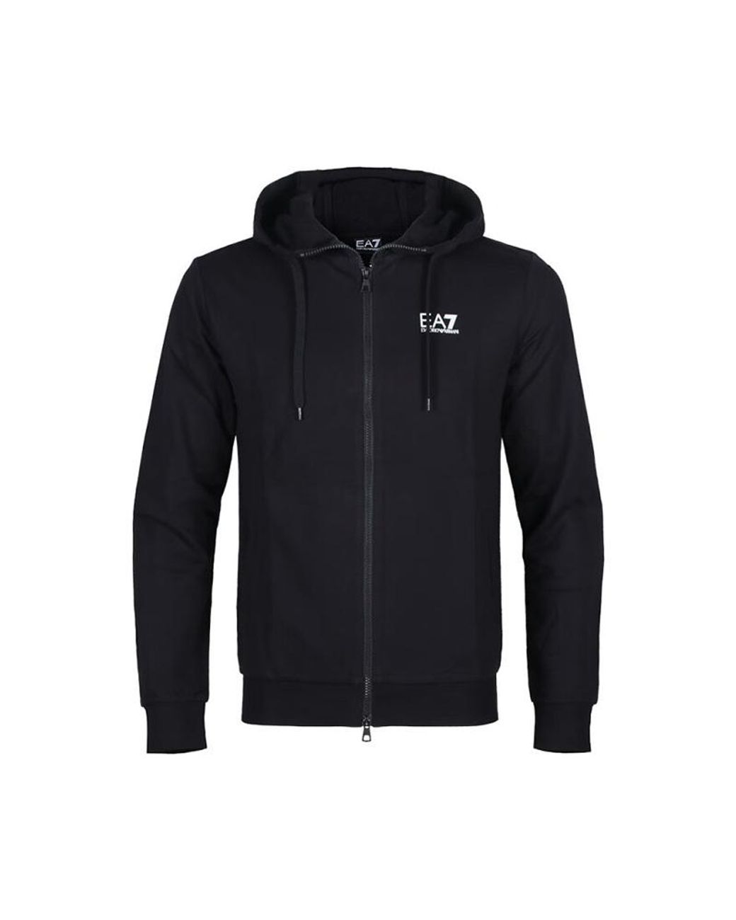 EA7 Blue Two Piece Jersey Tracksuit Set for men