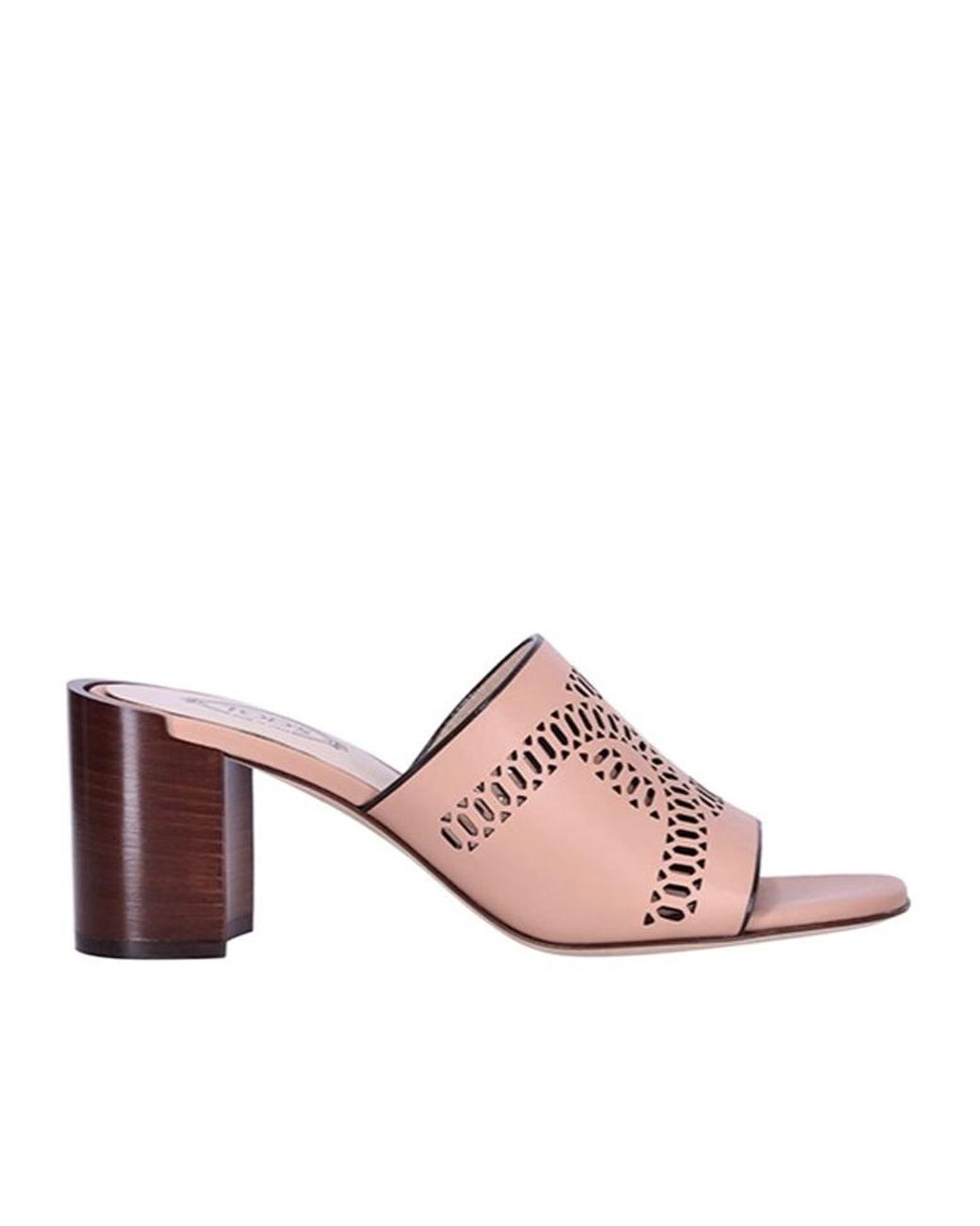 Tod's Pink Kate 75Mm Mules