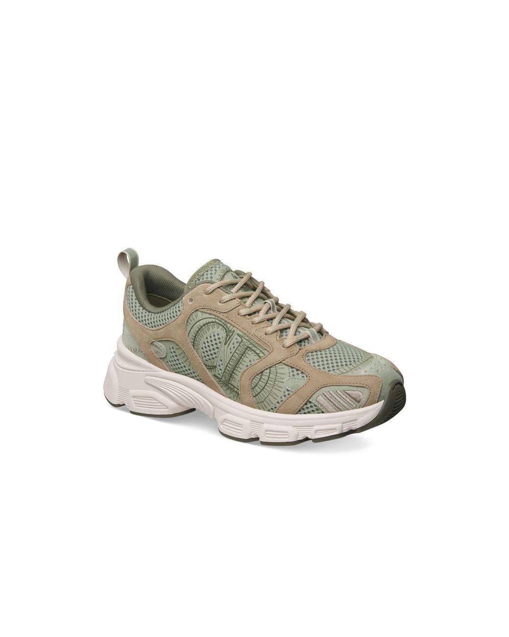 Dior Gray Chrono Sneakers