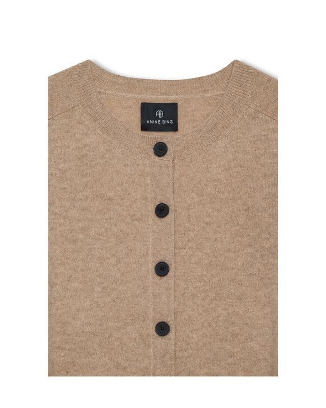 Anine Bing Natural Joye Cardigan