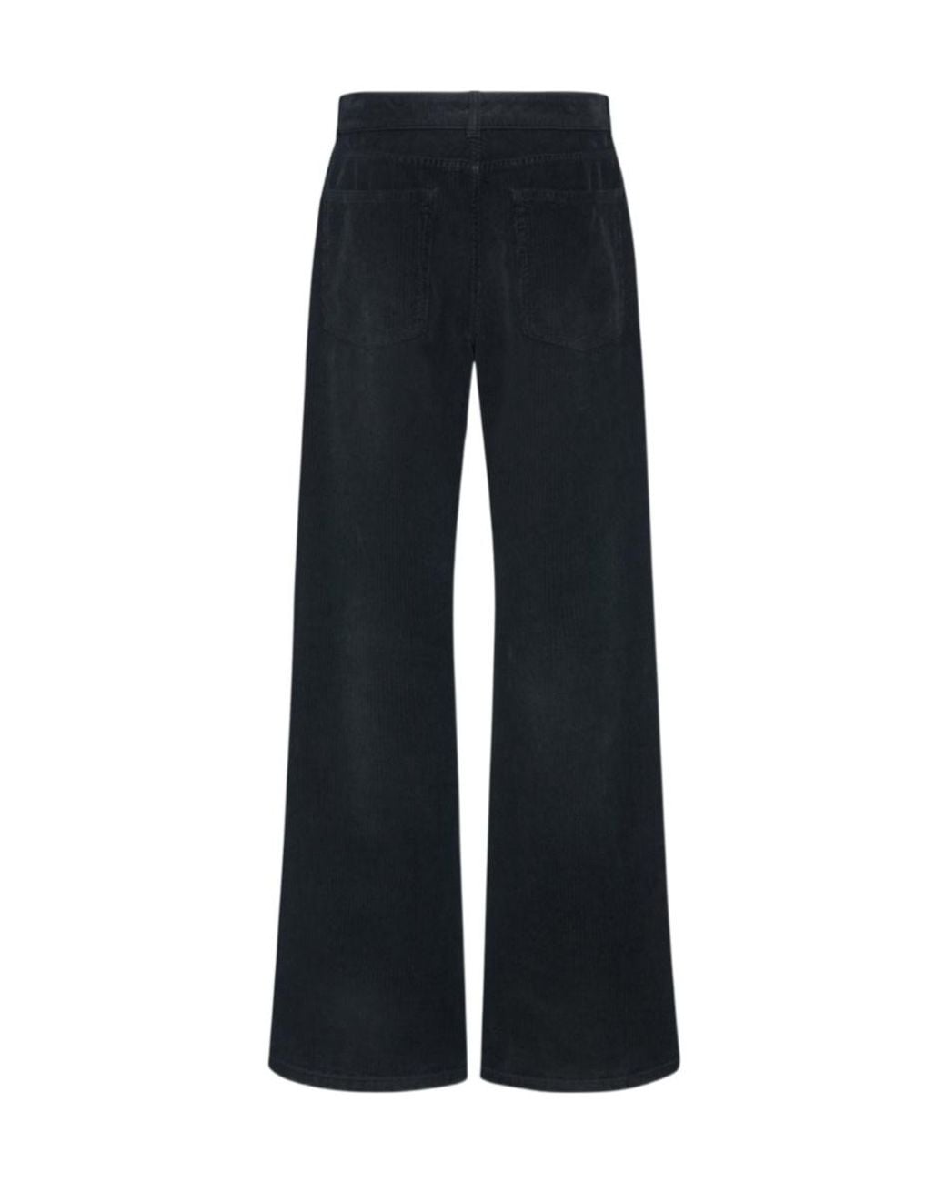 The Row Blue Casual Trousers With Belt Loops