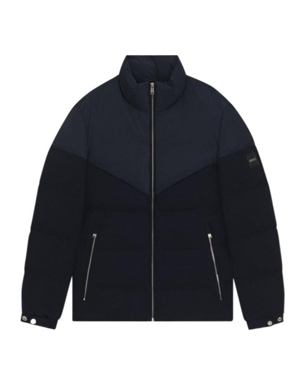 Boss Blue Zip-Fastening Jacket for men