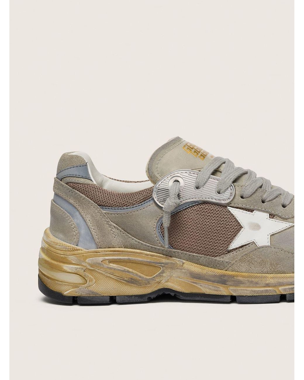 Golden Goose Deluxe Brand Gray Dad-Star for men