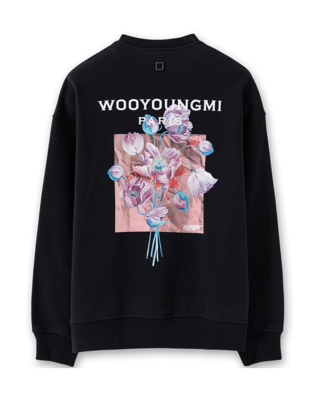 Wooyoungmi Black Long-Sleeved Sweater for men
