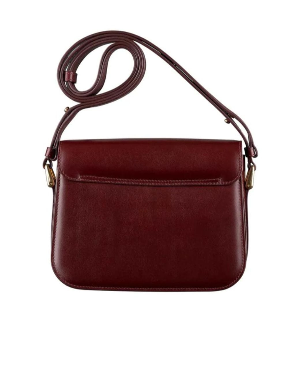 A.P.C. Red Grace Logo Printed Small Shoulder Bag