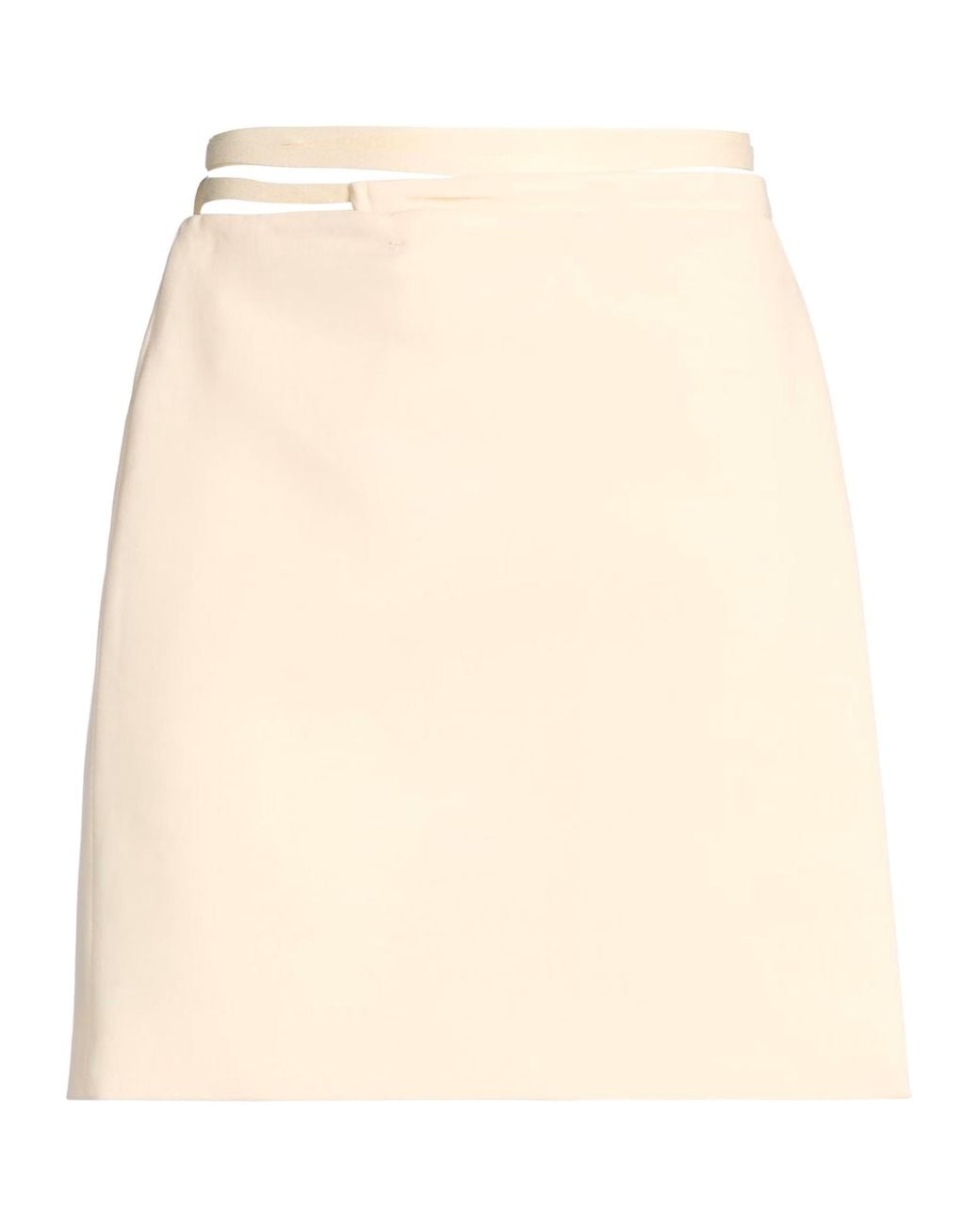 Sportmax Natural Mini Skirt