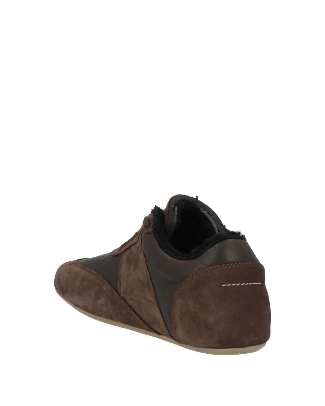 MM6 by Maison Margiela Brown Low-Top Trainers