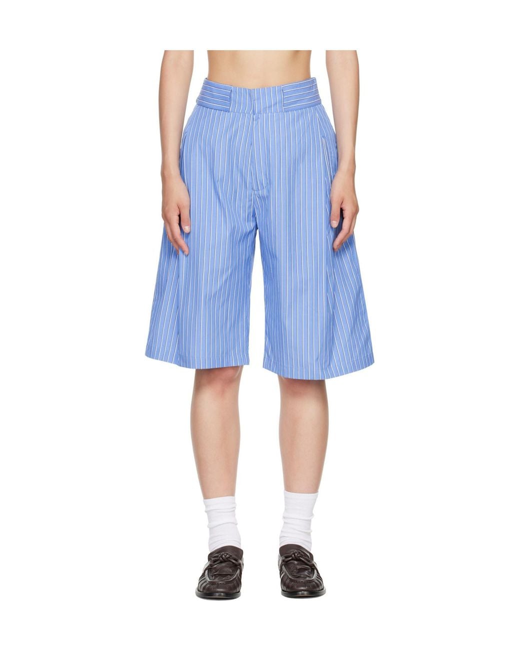 YMC Blue Carax Shorts