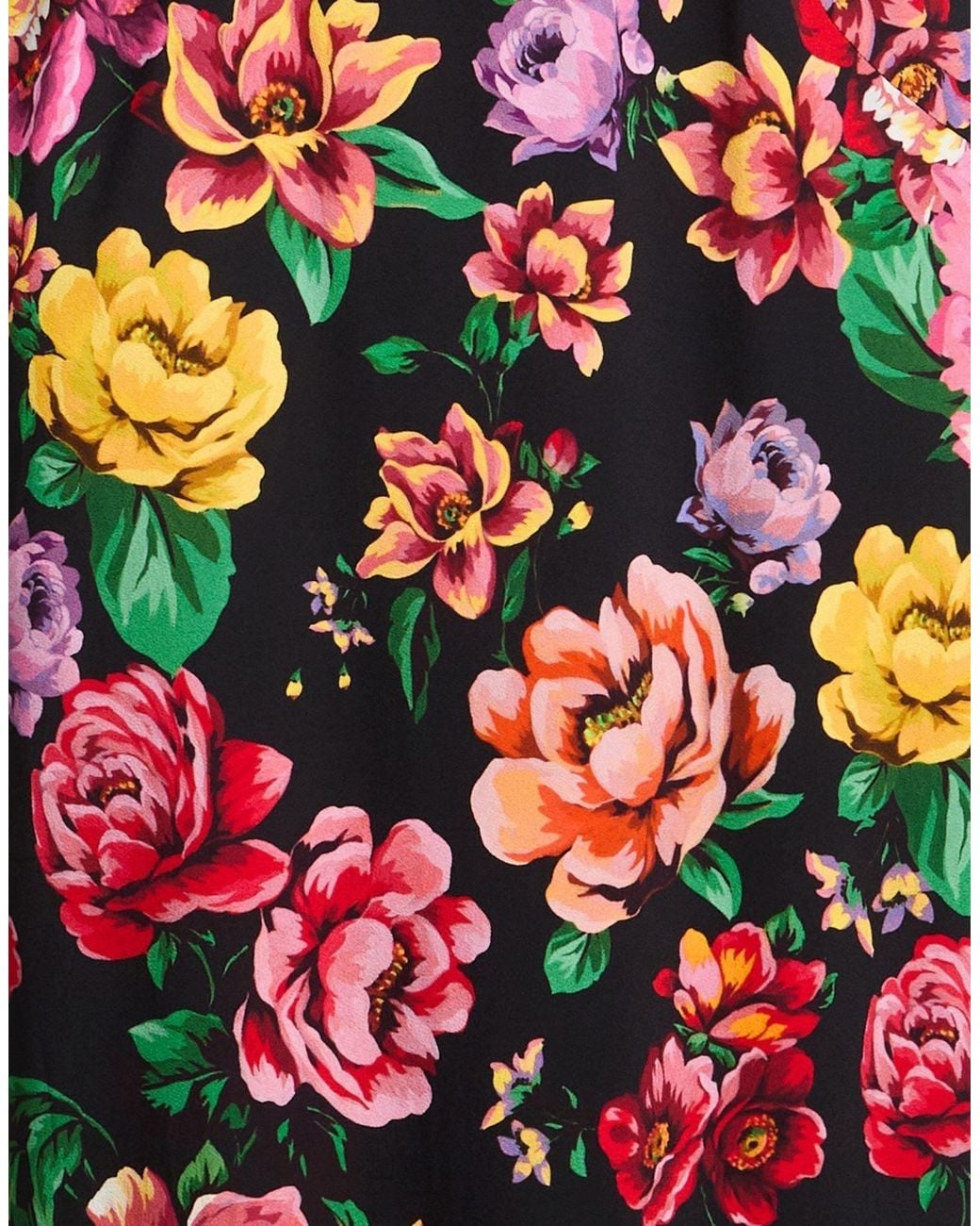 Dolce & Gabbana Red Floral Print Bodycon Dress