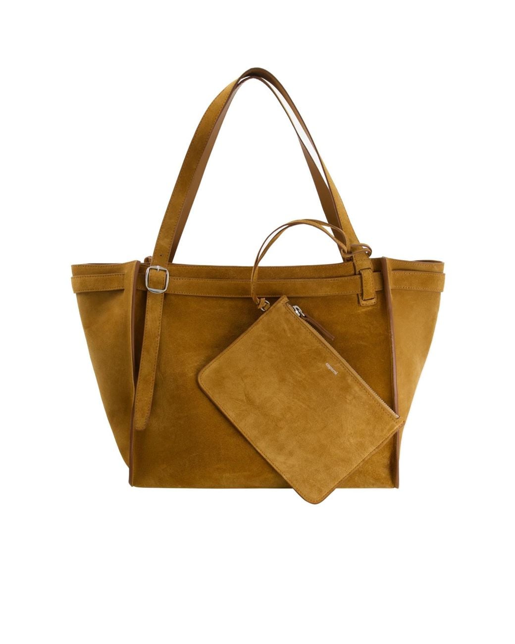 Coperni Brown Belt Cabas Shoulder Bag