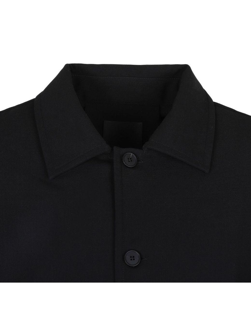 Givenchy Black Chest Pocket Overshirt for men