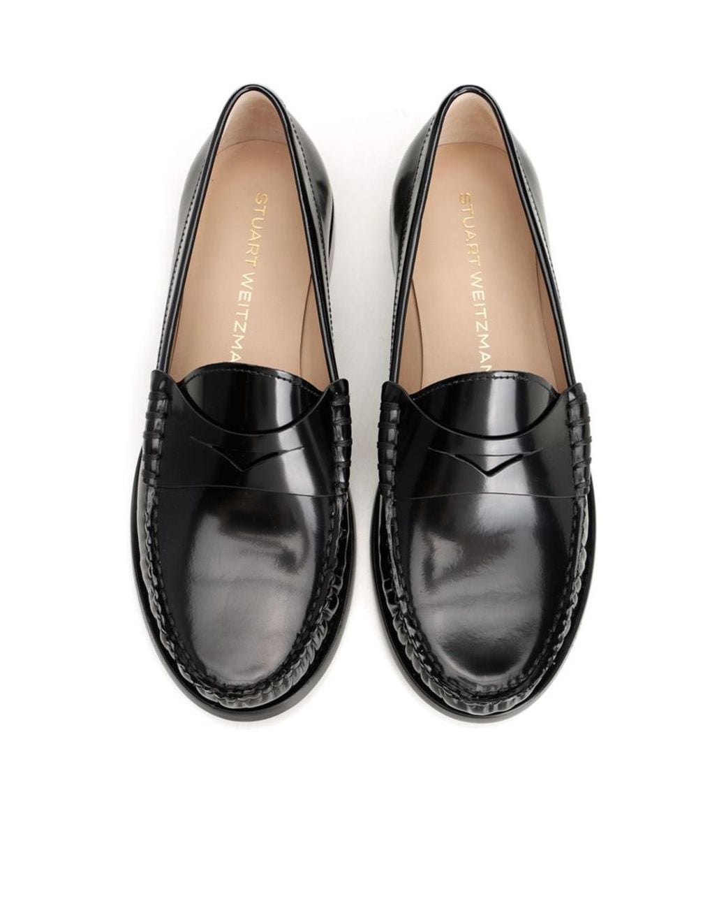 Stuart Weitzman Black Lottie Loafer