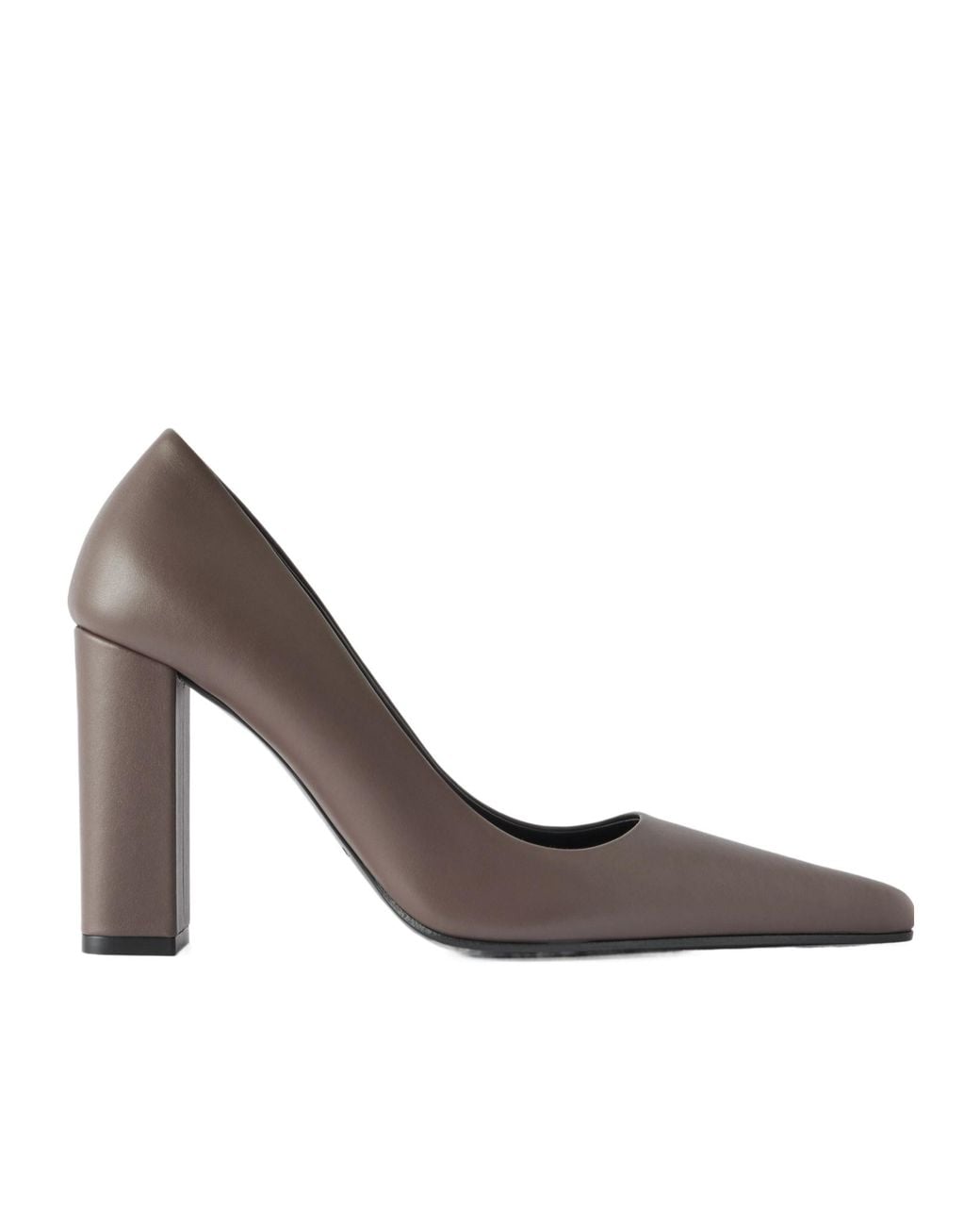 Alaïa Brown Pointed-Toe High Heels