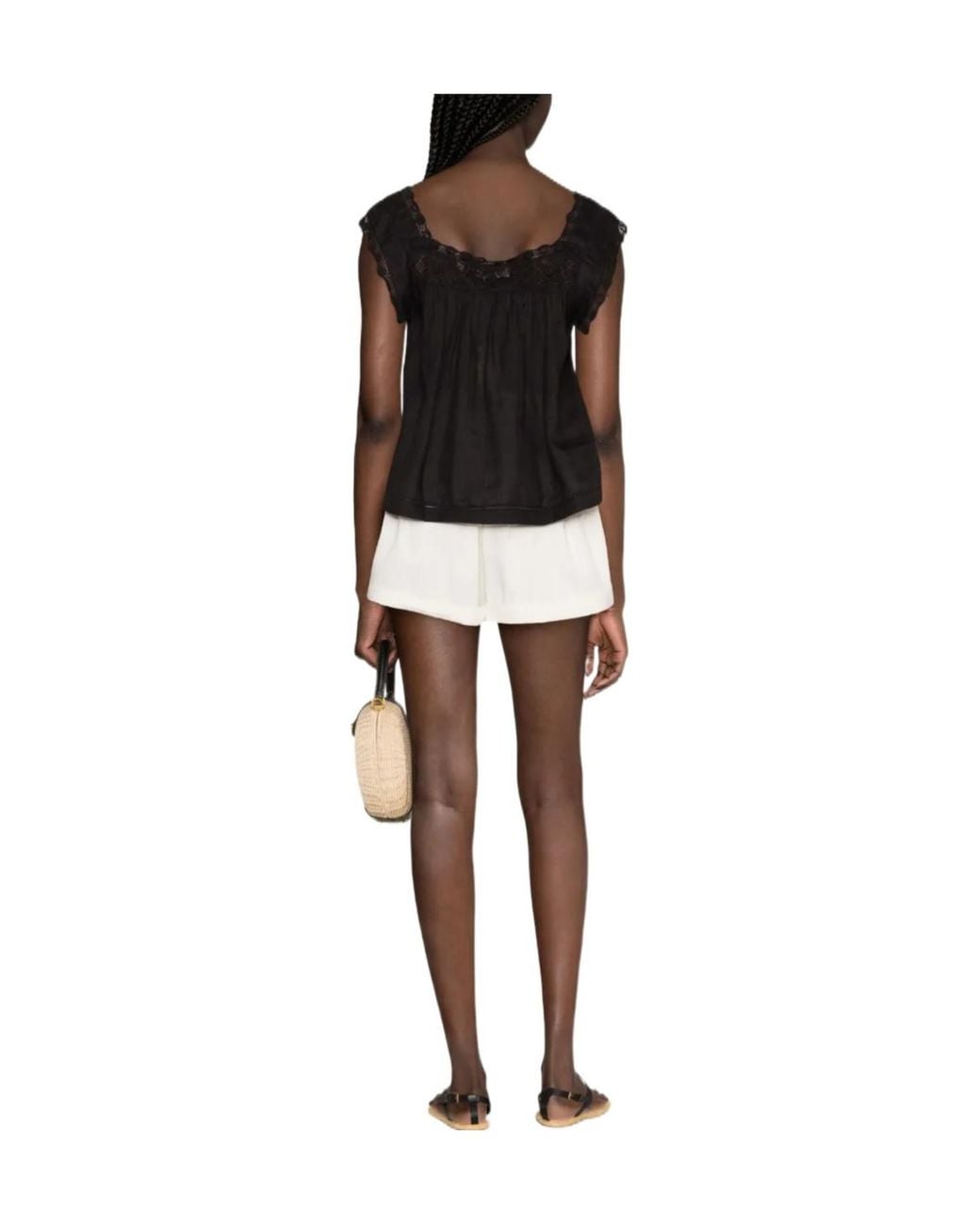 Doen Black Aphra Blouse