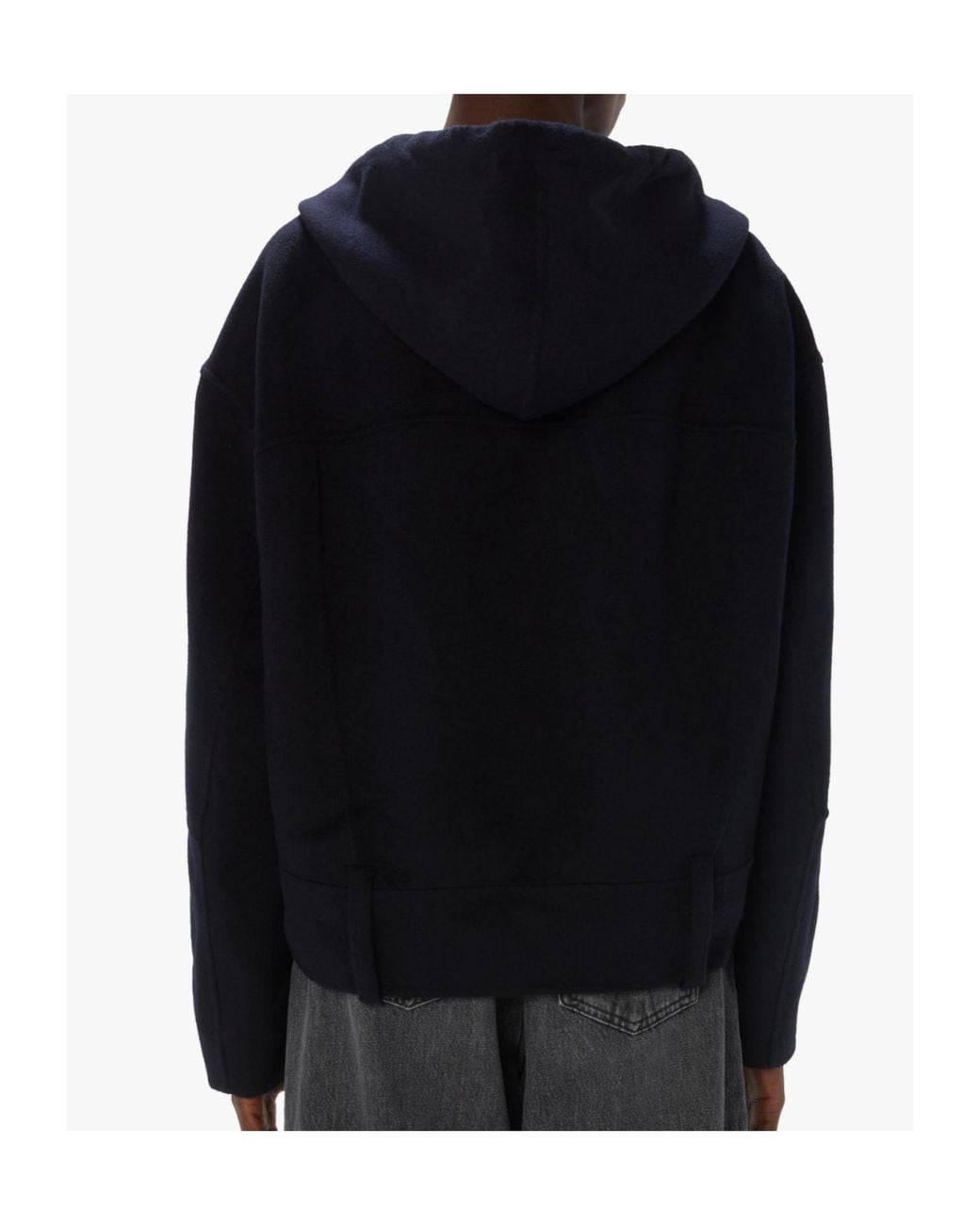J.W. Anderson Blue Jw Anderson Hooded Biker Jacket