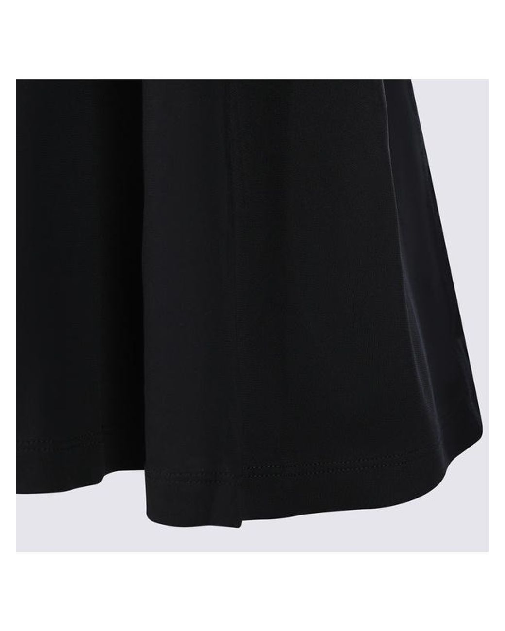 Totême  Black Totême A-Line Fluid Midi Skirt