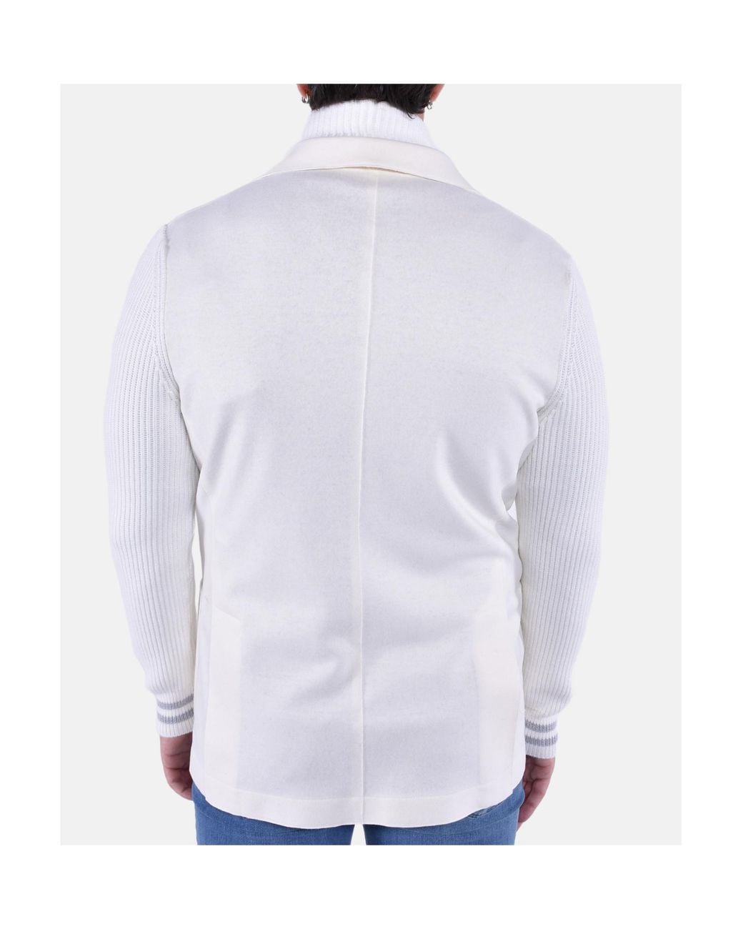 Eleventy Blue Bi Mat Blazer Jacket for men