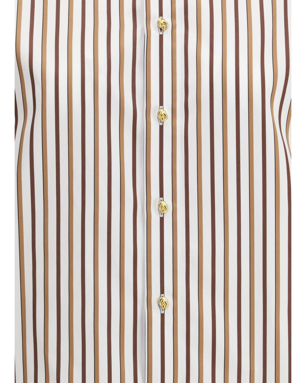 Bottega Veneta Multicolor Bold Striped Buttoned Shirt