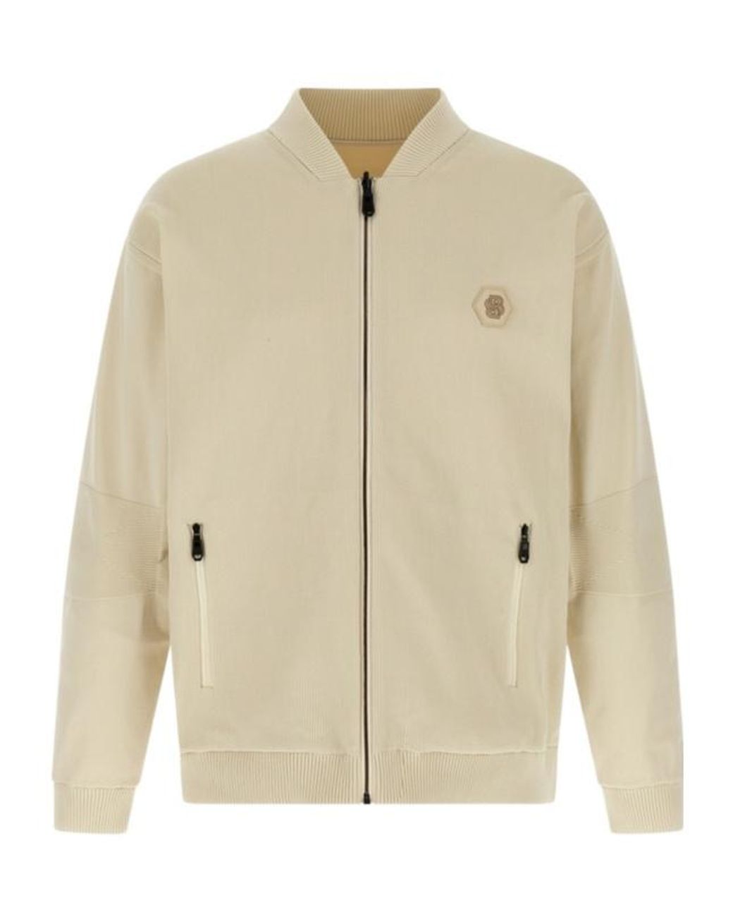 Boss Natural Future Reversible Bomber Jacket for men