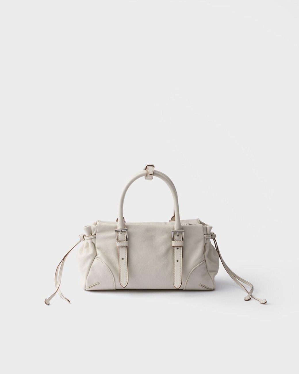 Prada Metallic Karin Small Leather Bag