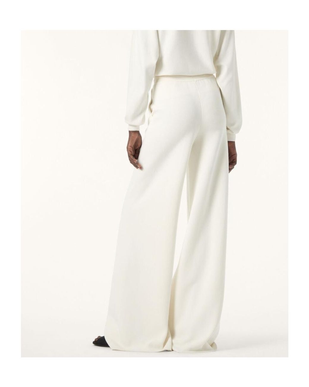 Loro Piana White Siena Trousers
