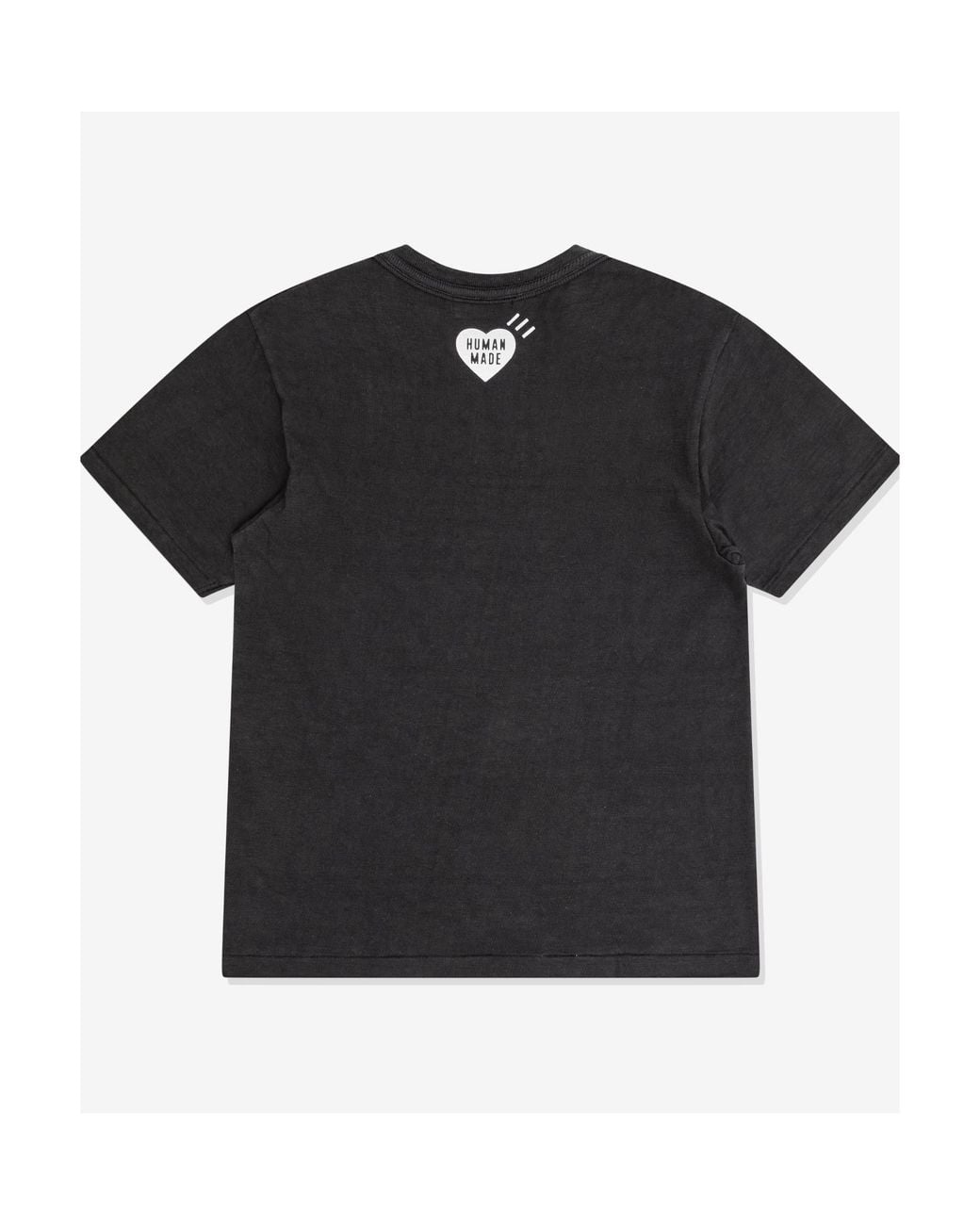 Human Made Black Graphic T-Shirt for men