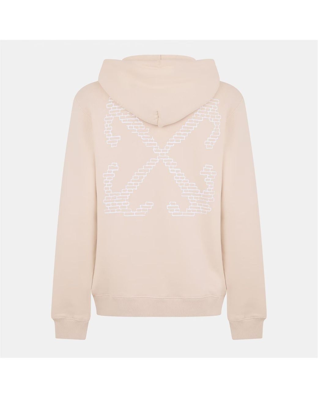 Off-White c/o Virgil Abloh Pink Logo Hoodie for men