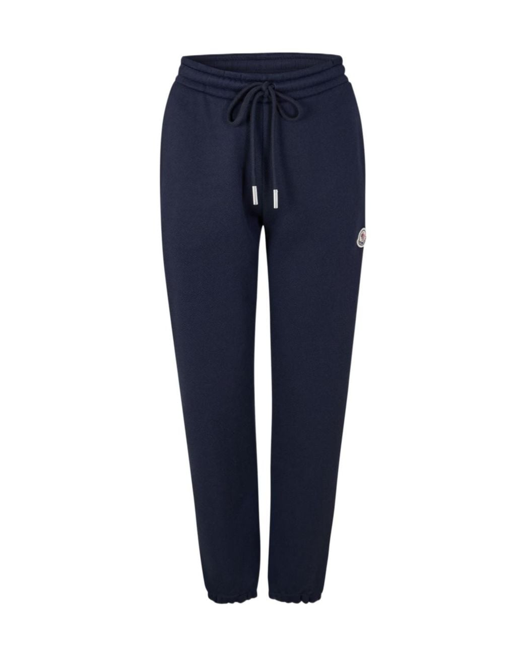 Moncler Blue Elastic Waist Track Pants