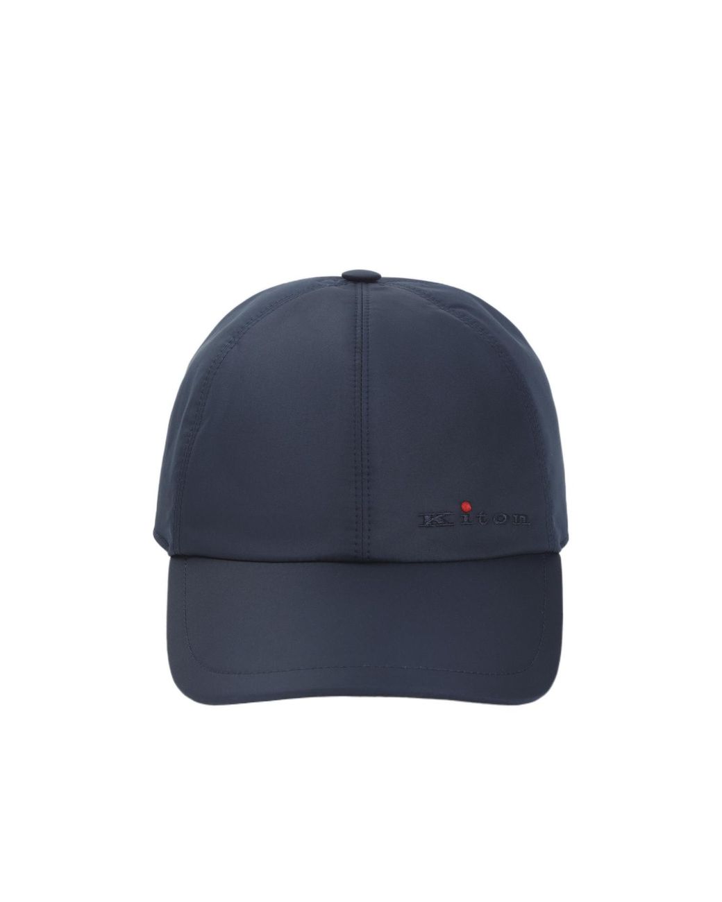 Kiton Blue Logo Baseball Cap for men
