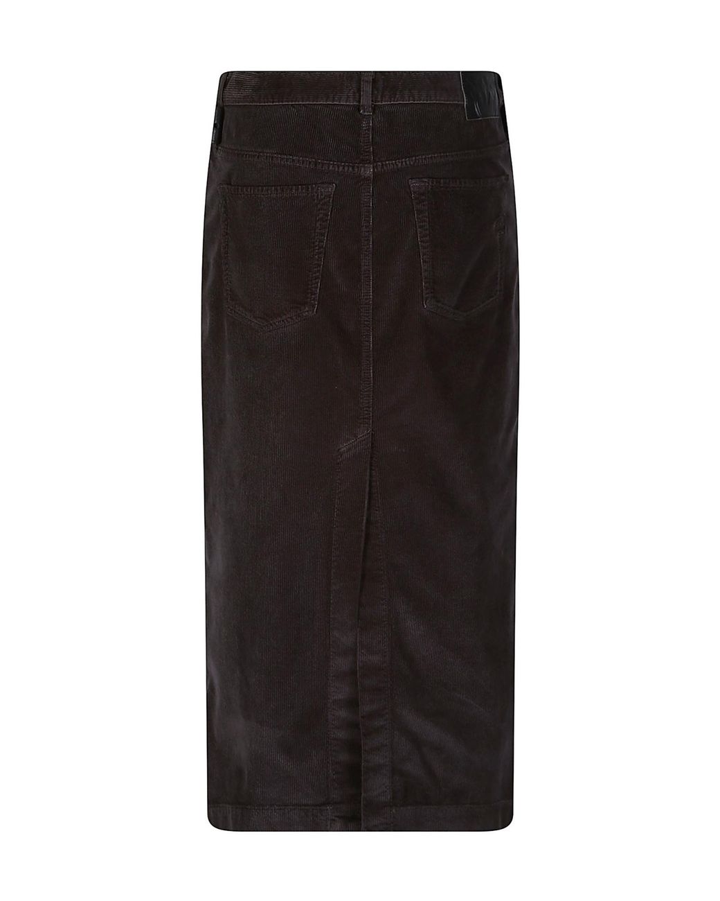 Pinko Black Belted Pencil Skirt