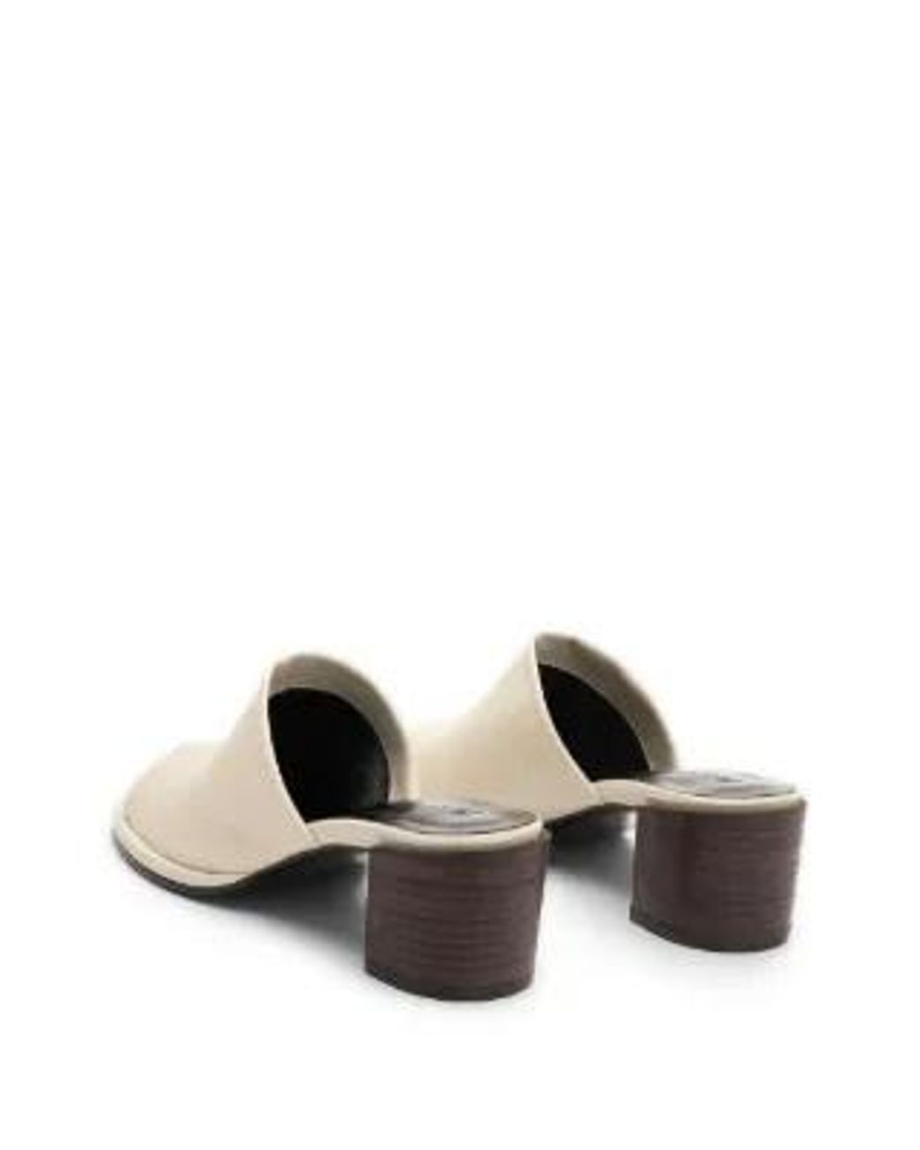 By Far Natural Francisco Square-Toe Mules
