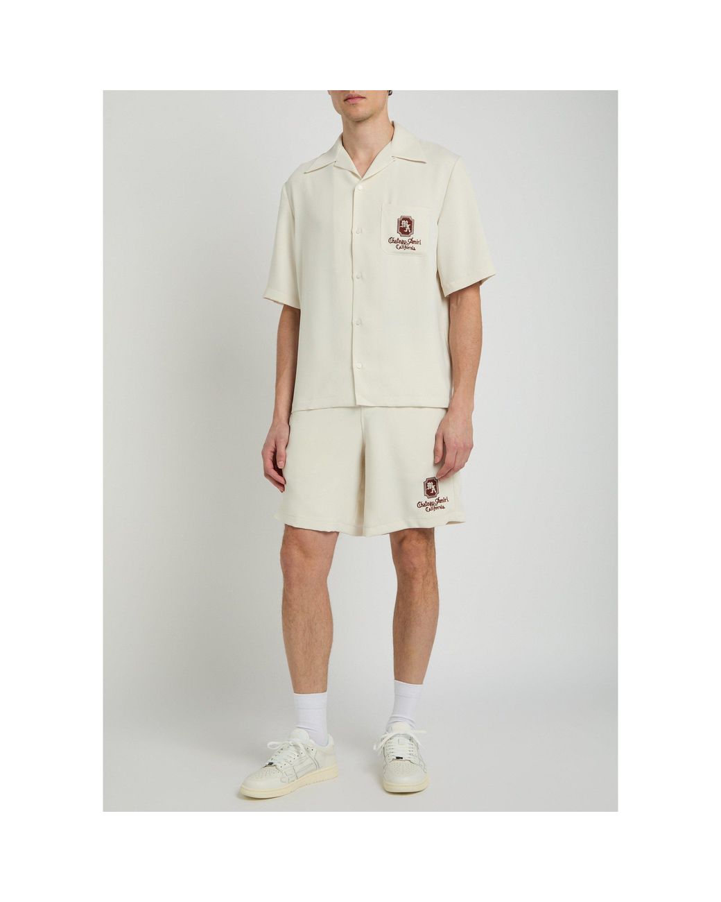 Amiri Natural Elasticated Drawstring Shorts for men