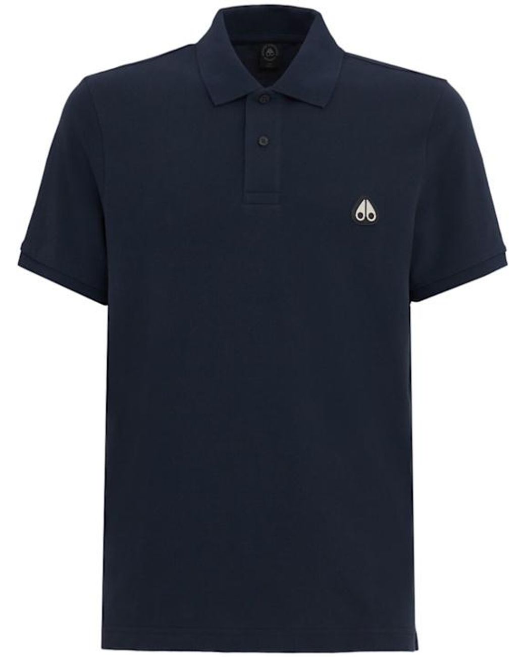 Moose Knuckles Black Everett Polo for men
