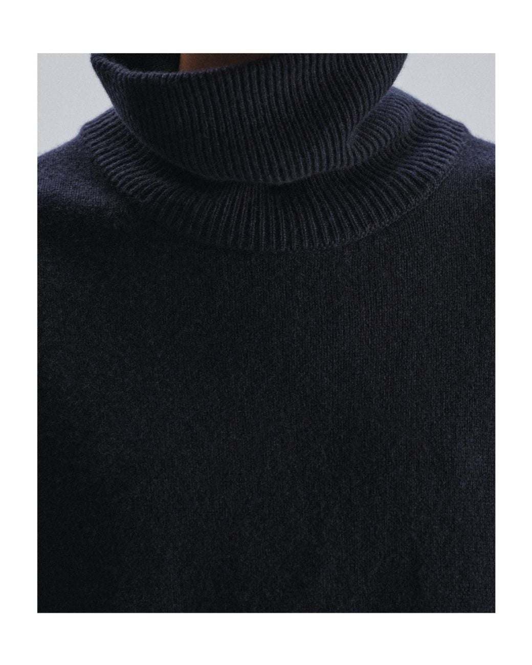 The Row Blue Stepny Turtleneck