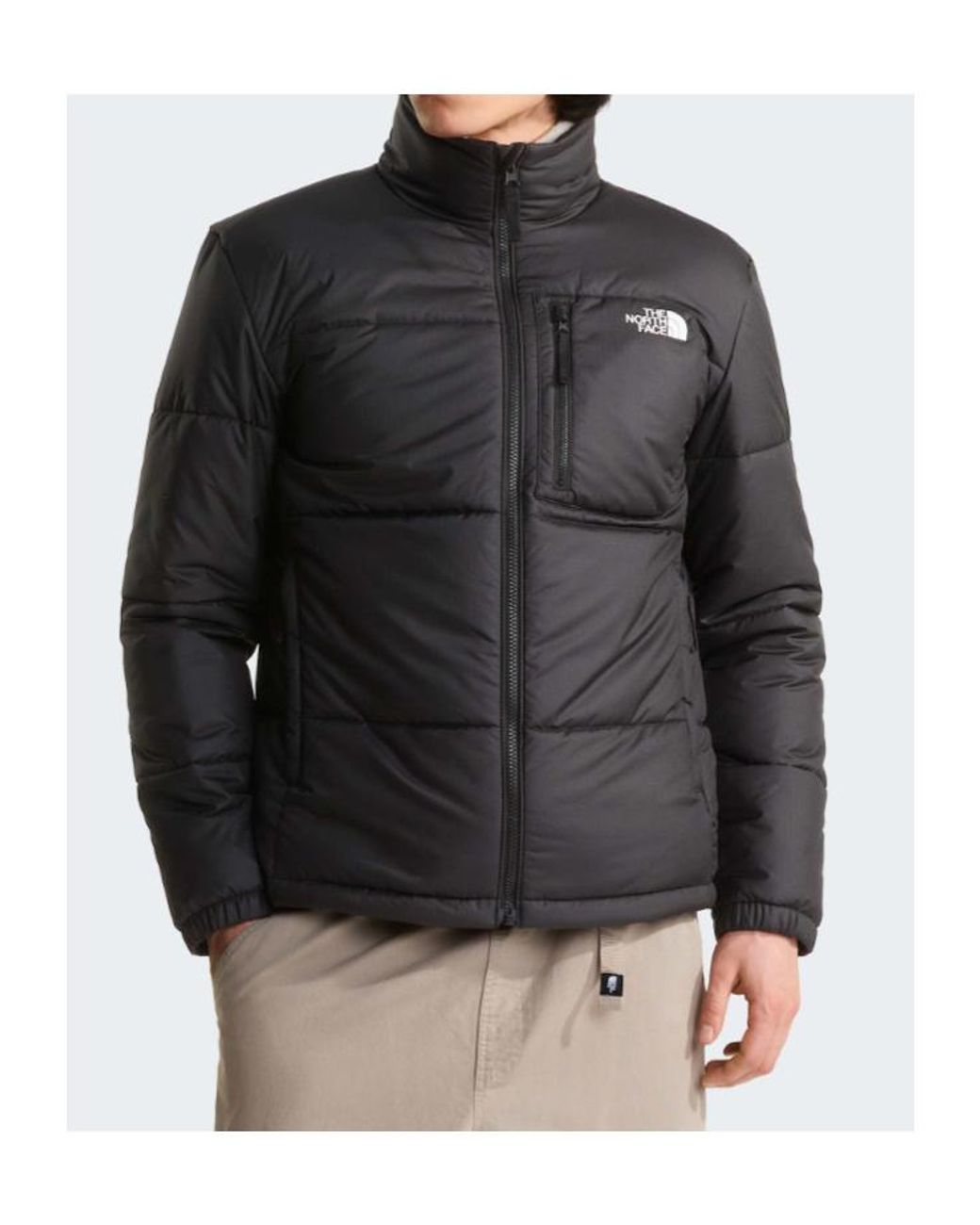 The North Face Black Nuketo Logo-Print Quilted Jacket for men