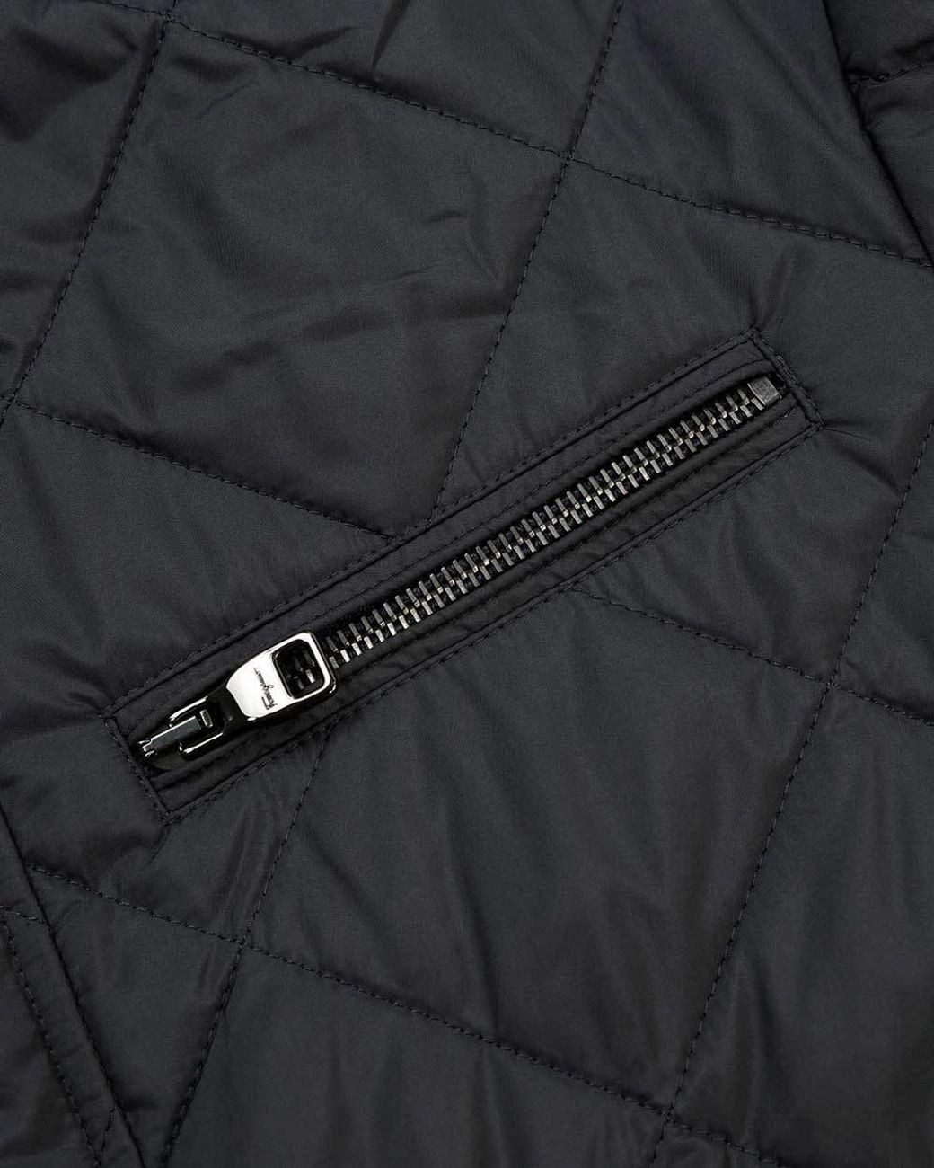 Ferragamo Blue Quilted Casual Jacket for men