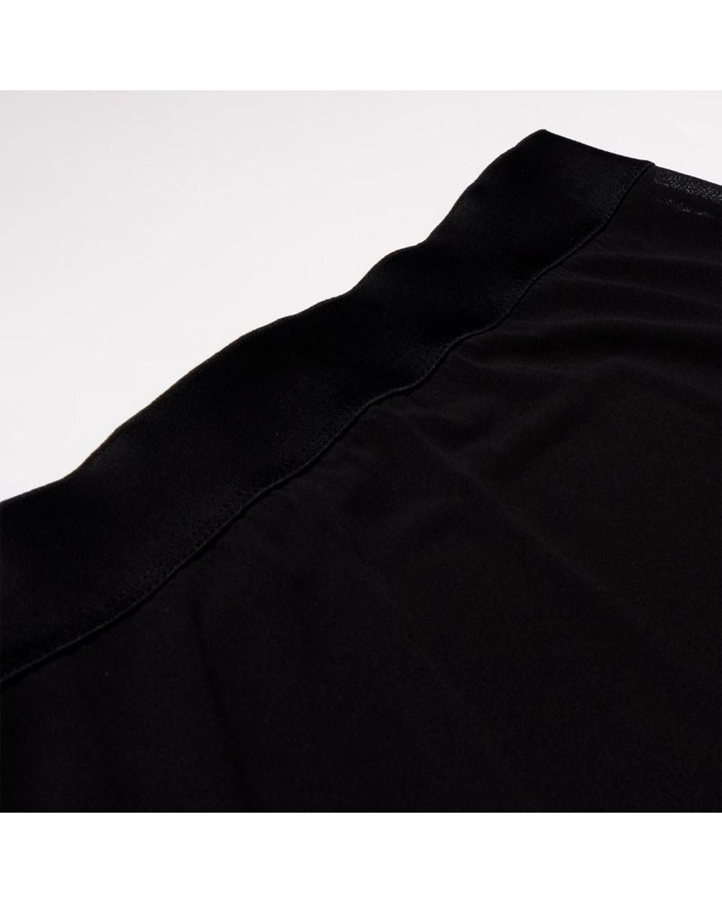 Gucci Black Viscose Crêpe Jersey Long Skirt