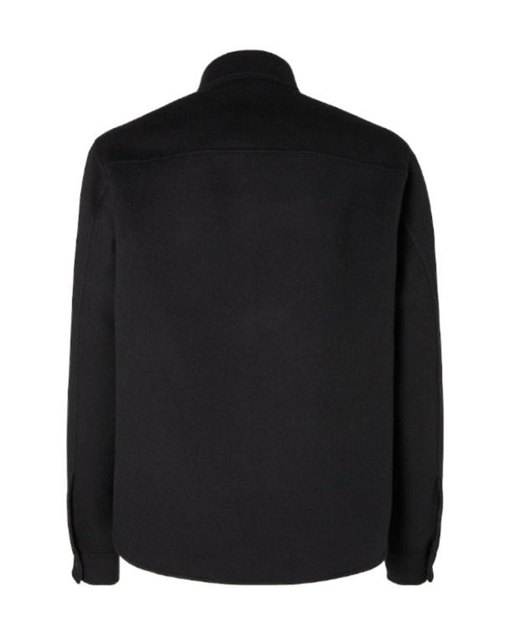 Fendi Black Long Sleeved Buttoned Blouson for men