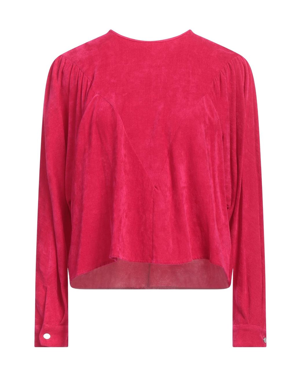 Isabel Marant Red Plain Colour Top