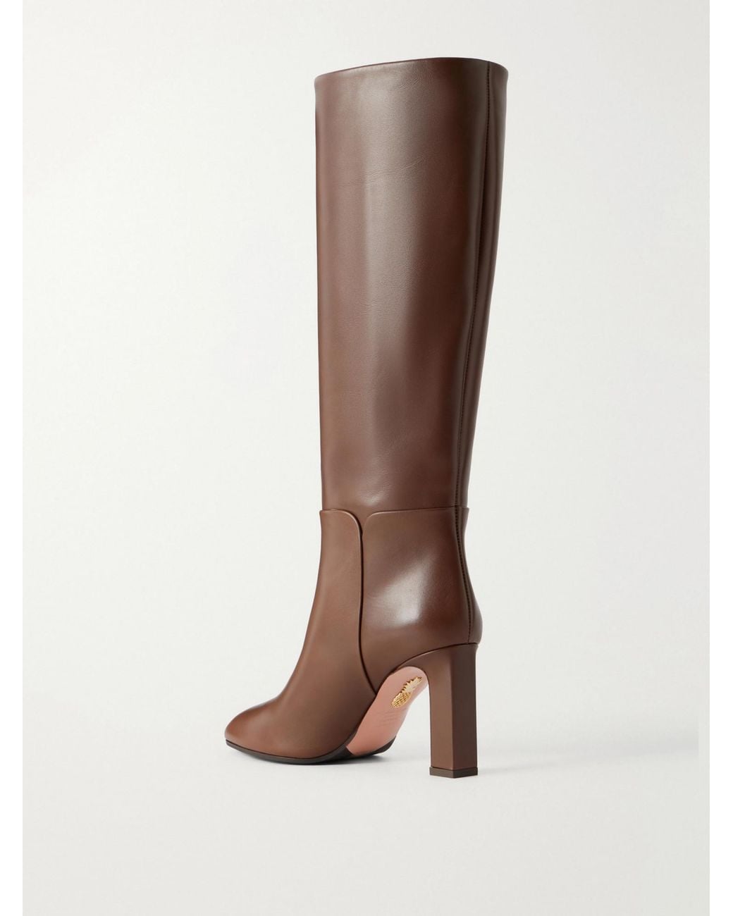 Aquazzura Brown Leather Boots