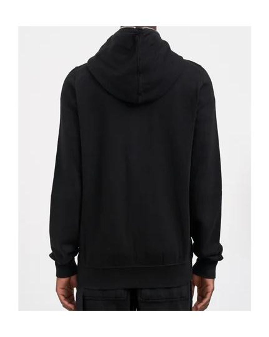 Rick Owens Blue Gimp Zip-Up Hoodie for men