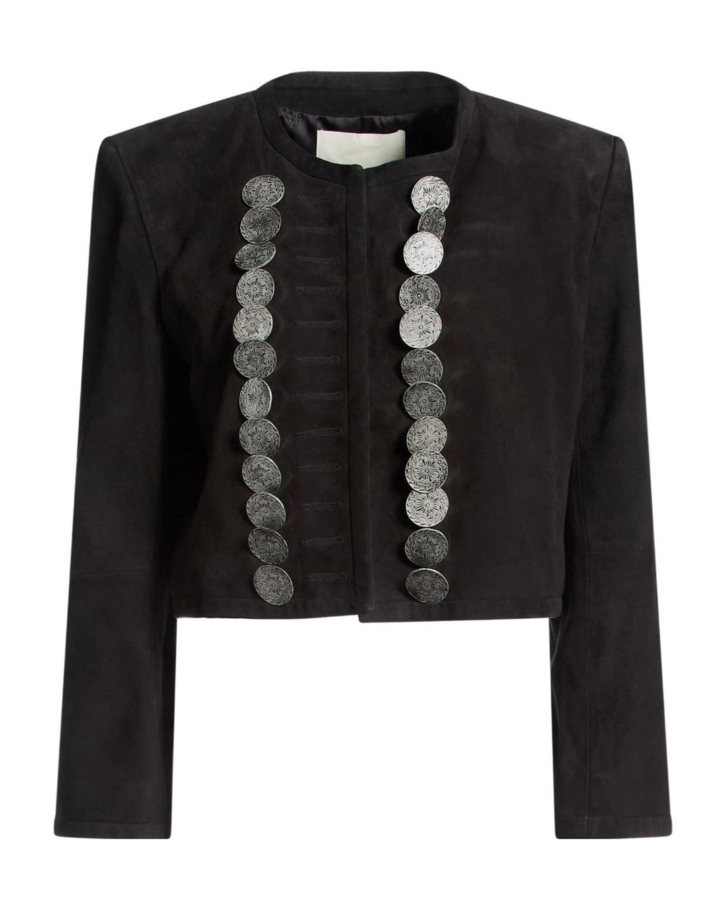 Isabel Marant Black Jacket Goat Skin