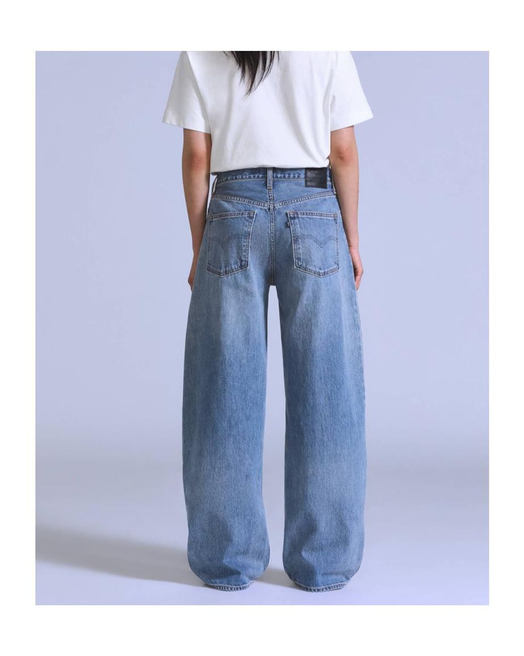 Levi's Blue Drop Barrel Jeans