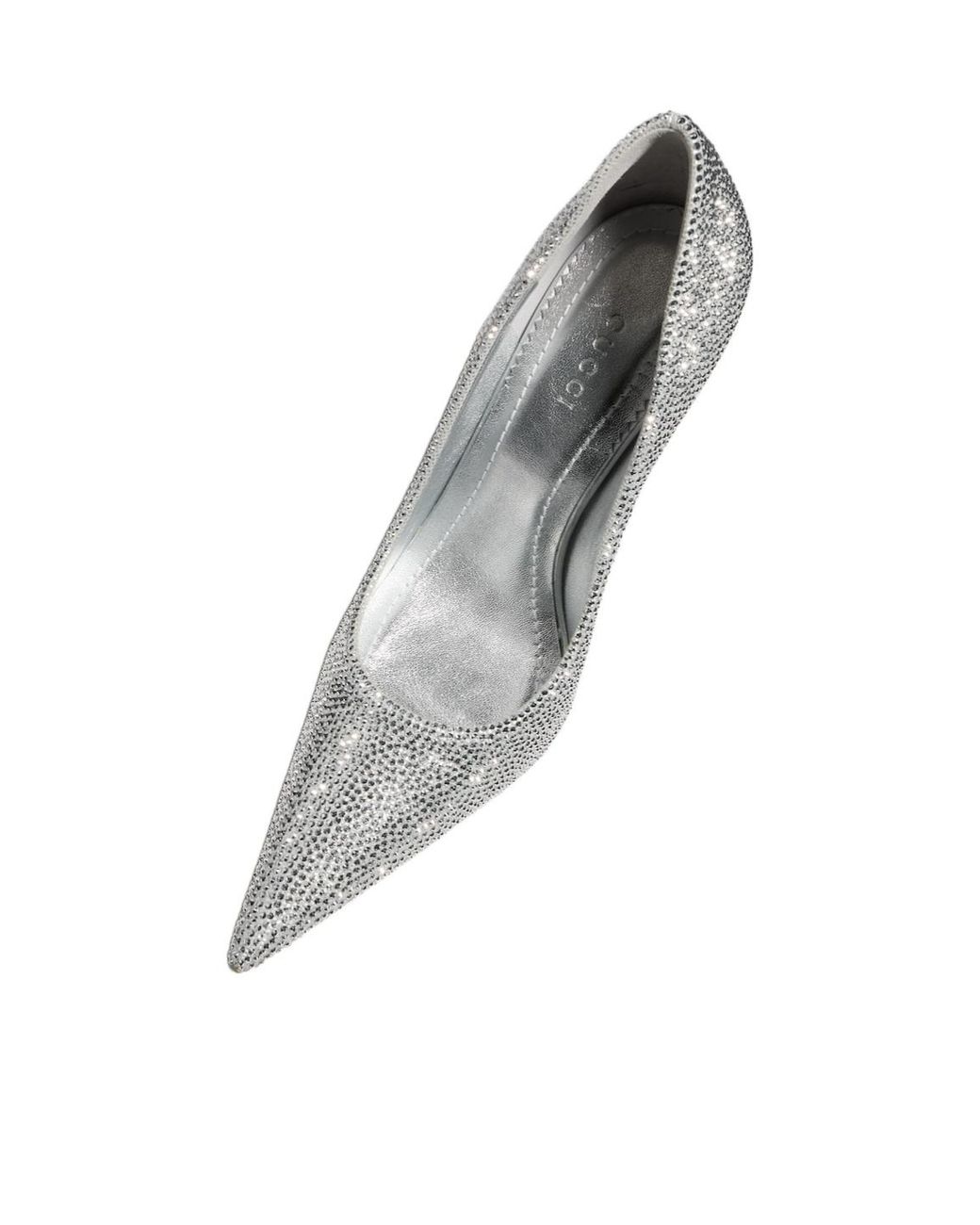 Gucci White Donna Crystal Pump
