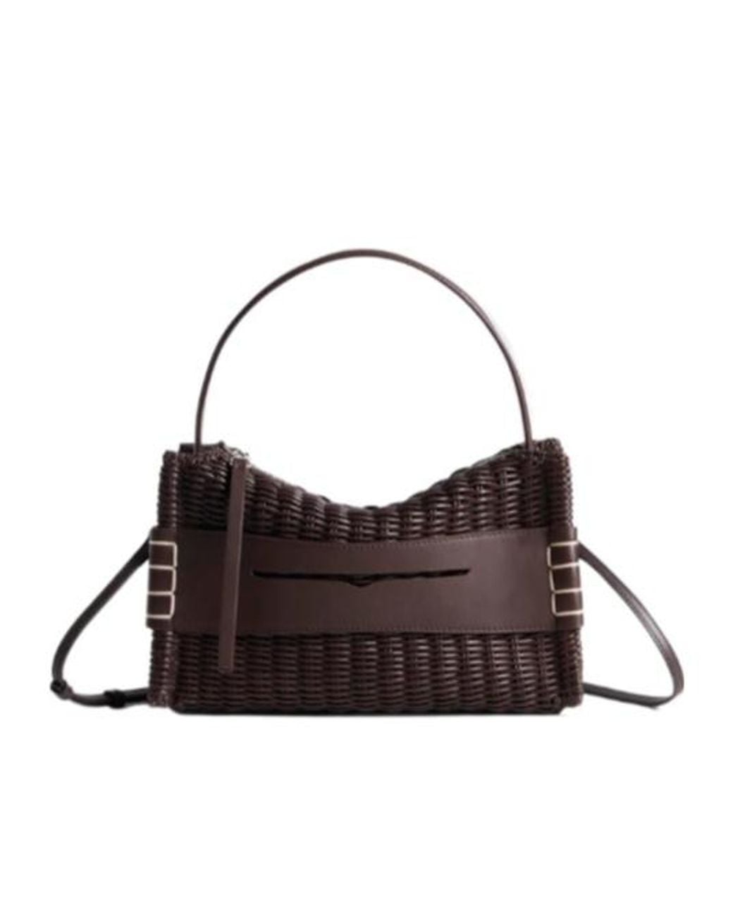 J.W. Anderson Brown Jw Anderson Woven Loafer Bag